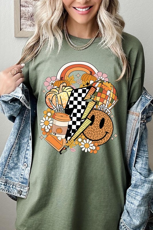 Fall Vibes Olive Tee