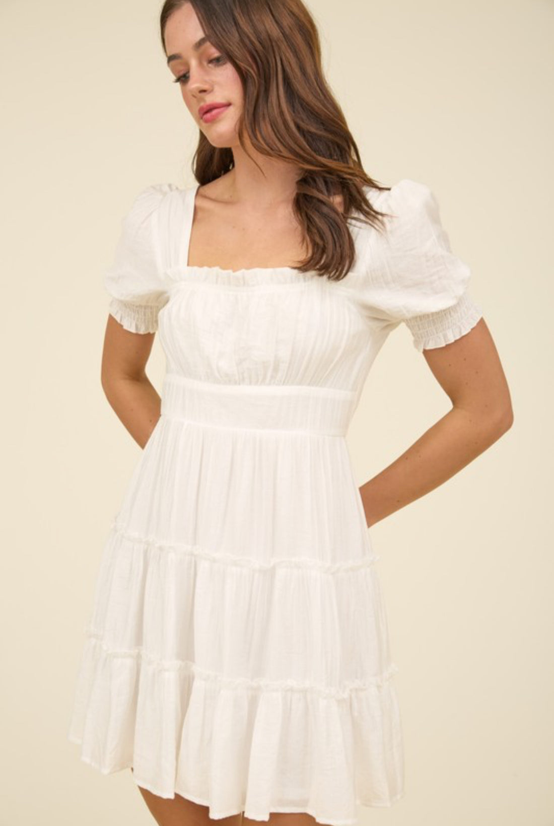 The Raeha White Dress
