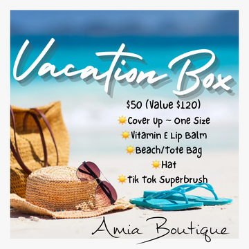 Amia’s Vacation Essential Box