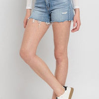 Vervet High Rise A Line Shorts