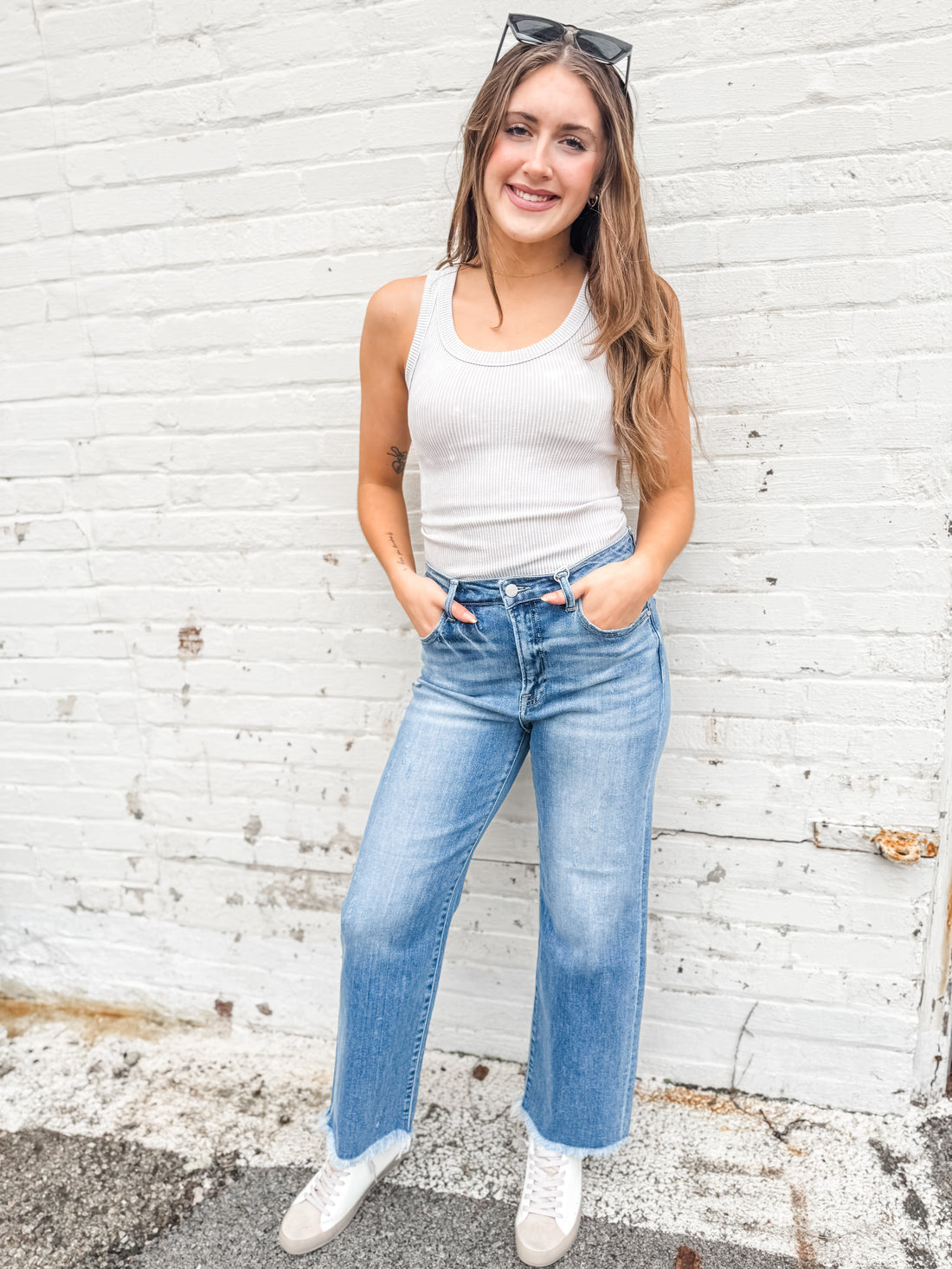 The Lili Ribbed Tank