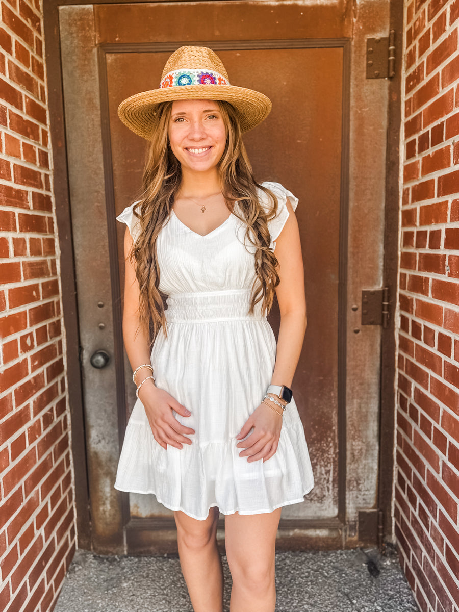 The Cara White Dress