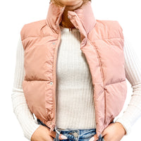 The Kayla Blush Vest