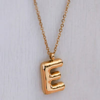 The Mia Initial Bubble Necklace