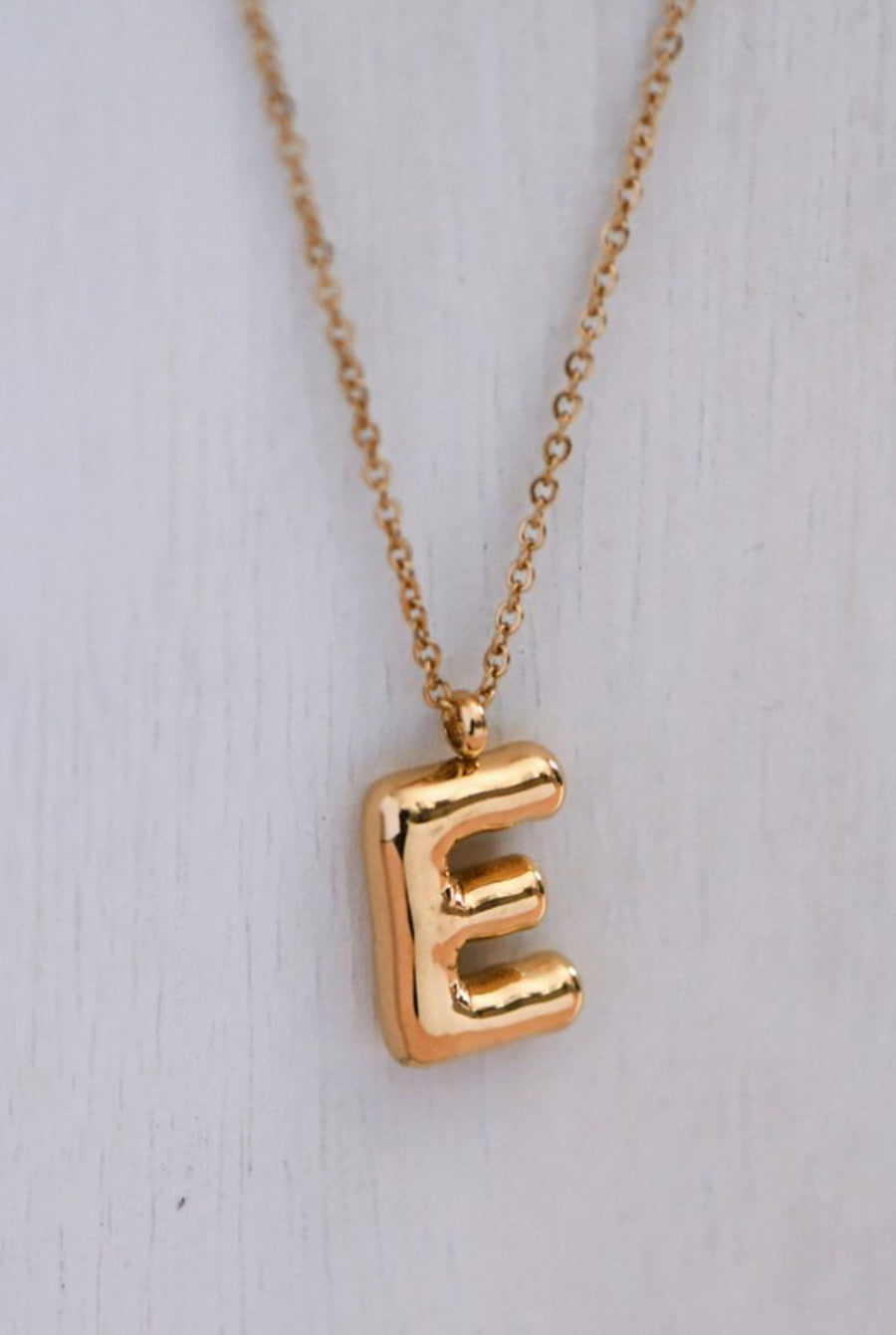 The Mia Initial Bubble Necklace