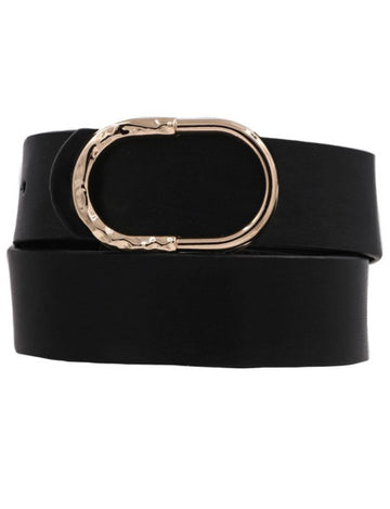 Oval Buckle Belt (3 Colors)