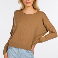 Dreamy H Olive Sweater