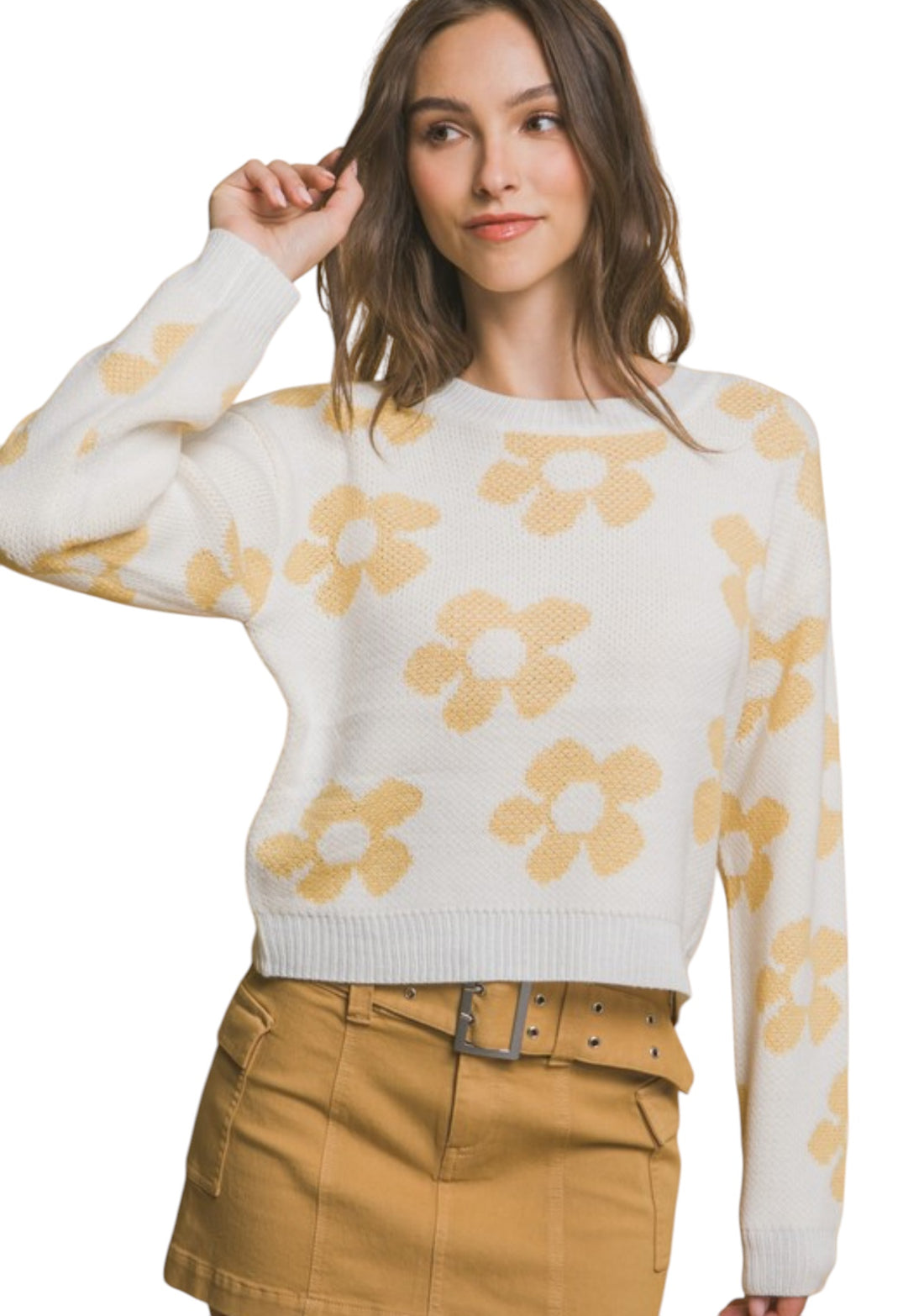 The Laura Floral Sweater