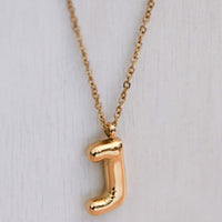 The Mia Initial Bubble Necklace