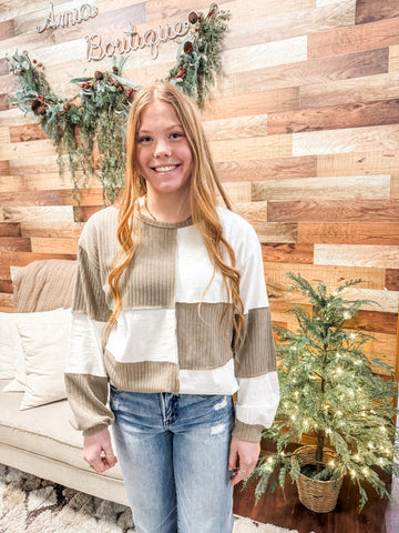 The Rachel Colorblock Top