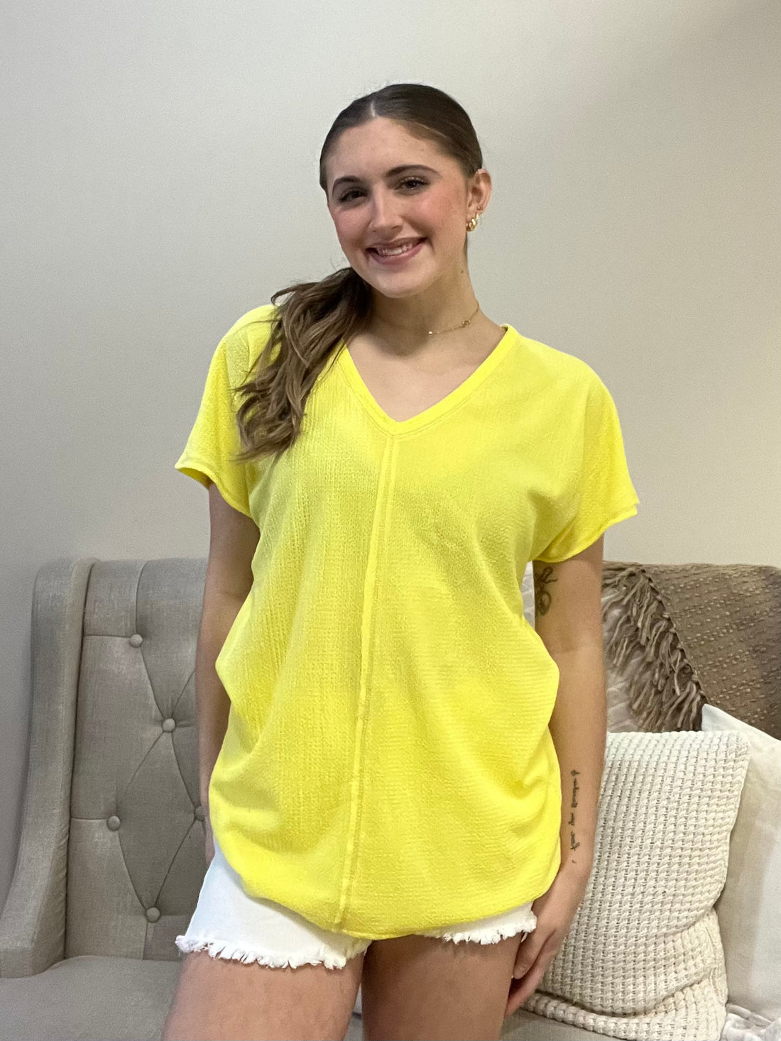 The Casey Textured Top
