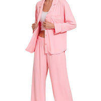 Yours Truly Pink Pajama Set