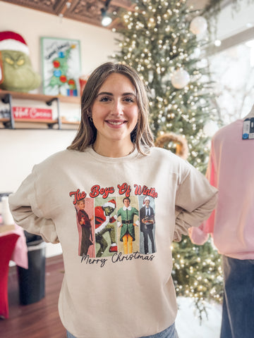 The Boys Of Winter Tan Crewneck