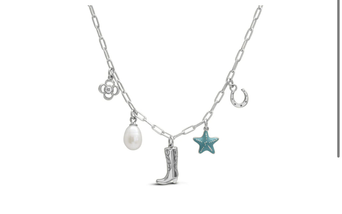 Howdy Girl. Make a Splash. Charm Necklace