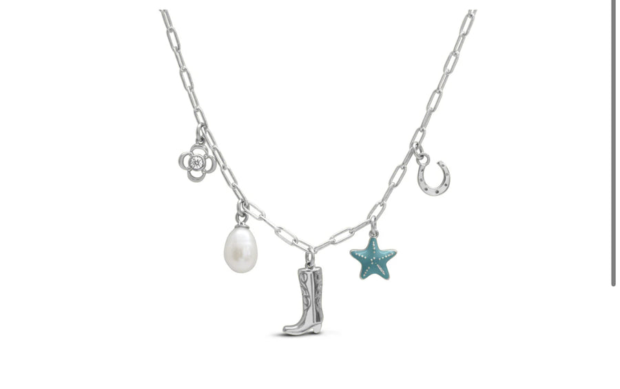 Howdy Girl. Make a Splash. Charm Necklace