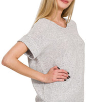 The Luna Short Sleeve Sweater