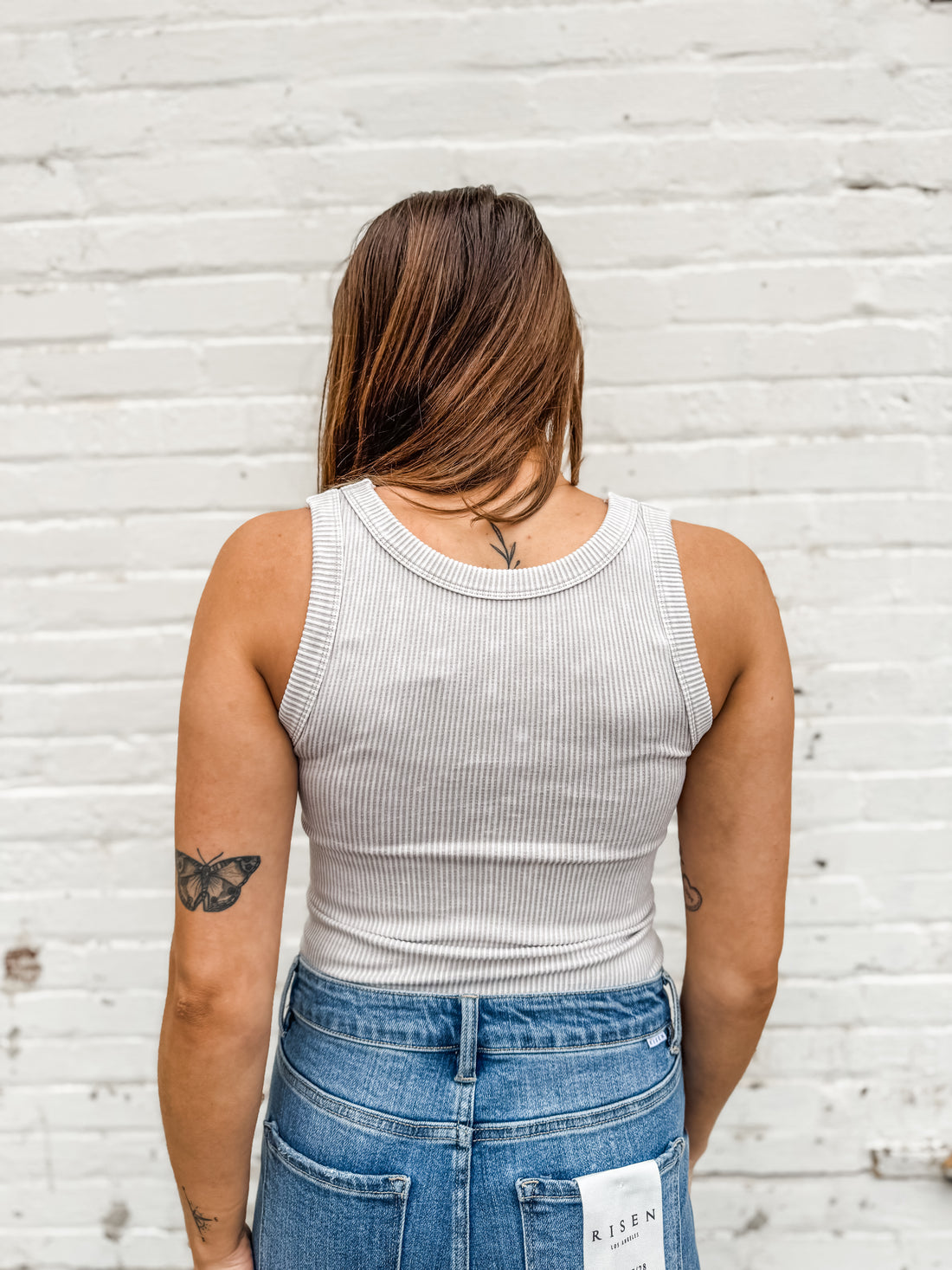 The Lili Ribbed Tank
