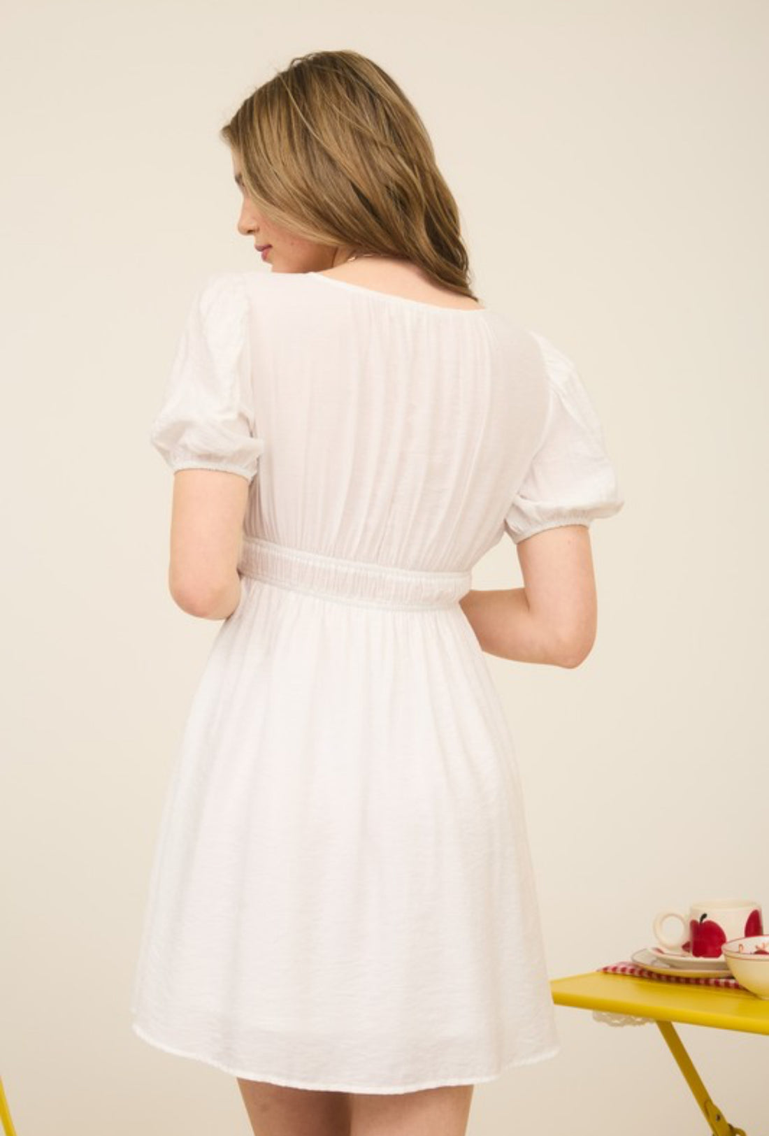 The Kloe White Dress