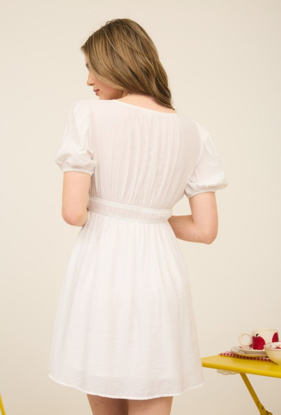 The Kloe White Dress