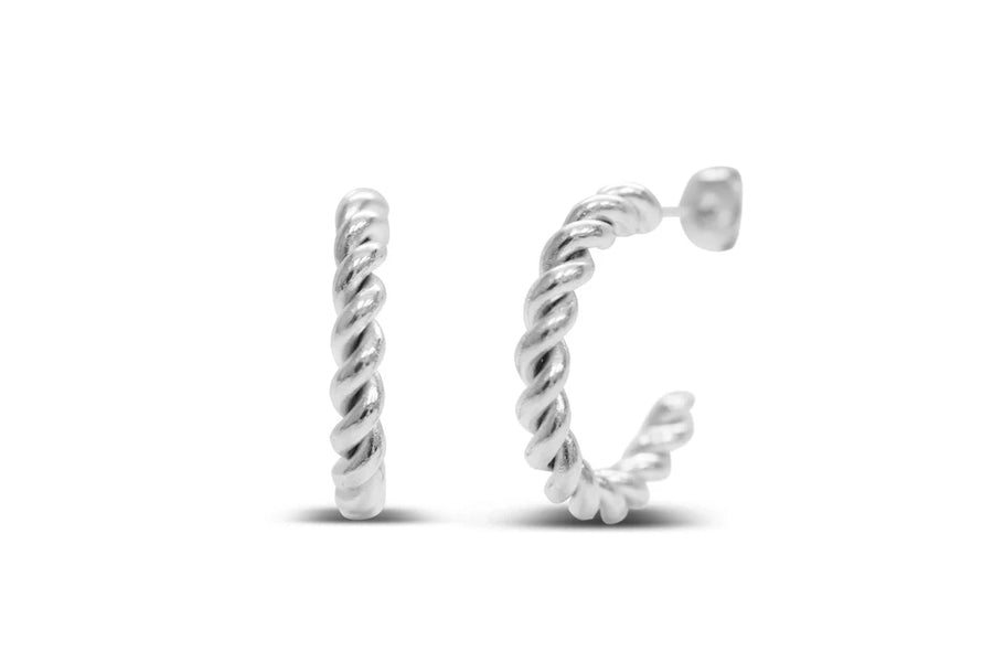 Isla Totally Twisted Hoop Earring