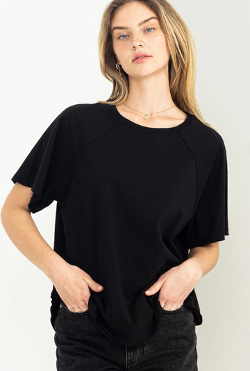 The Toni Black Tee