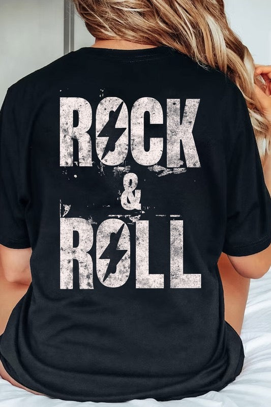 Long Live Rock N Roll Black Tee