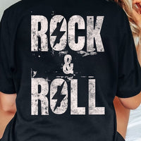 Long Live Rock N Roll Black Tee