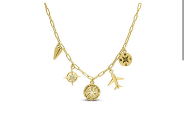 Bon Voyage! Charm Necklace