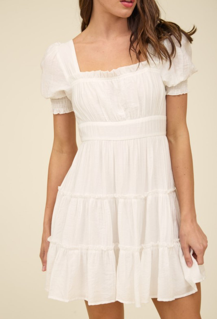 The Raeha White Dress