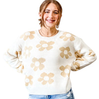 The Laura Floral Sweater