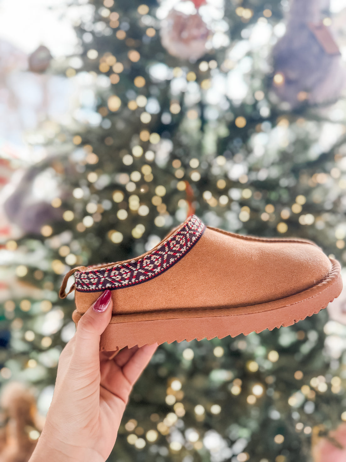 The Ugg Style Tan Tasman Slipper