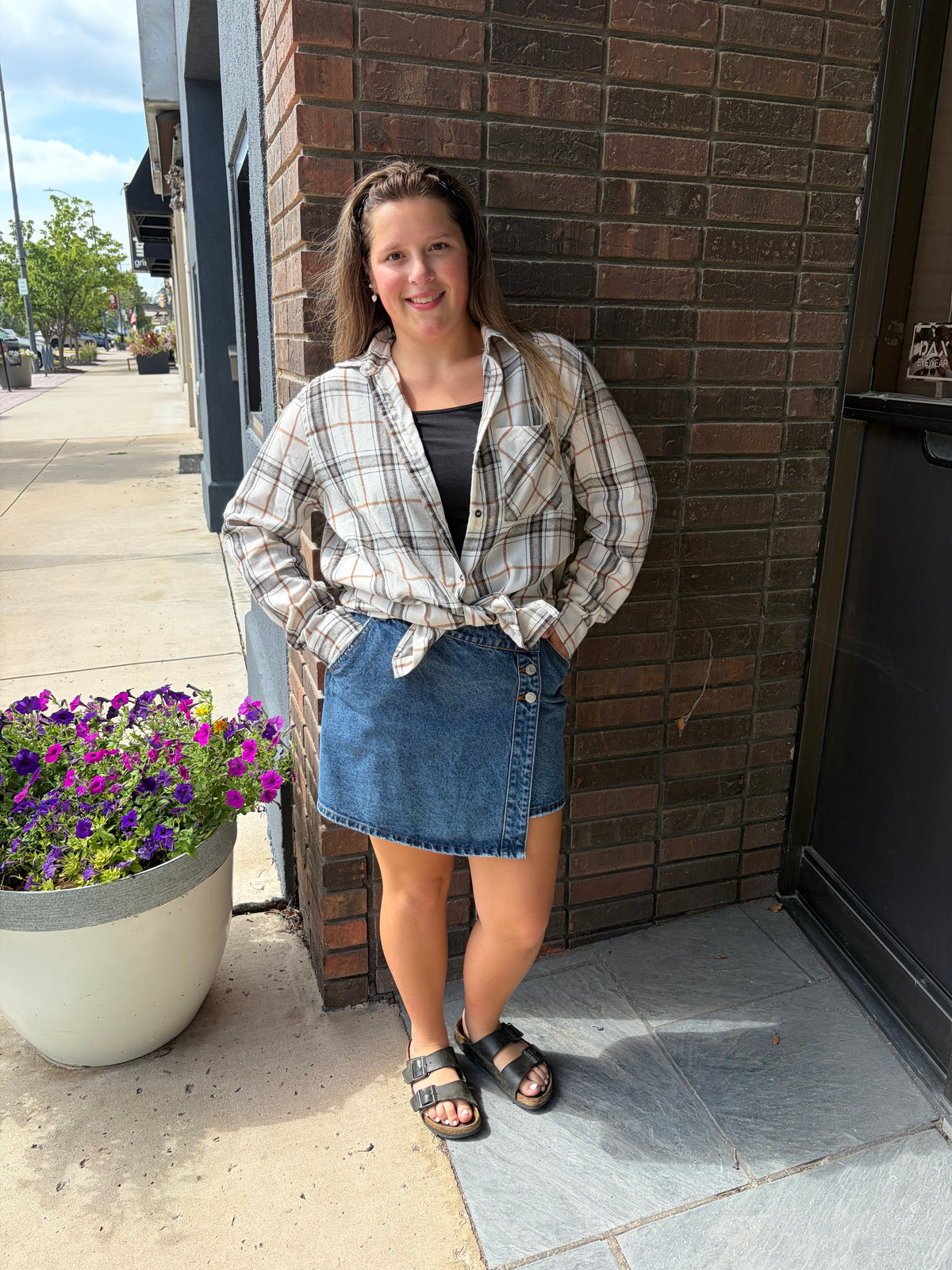 Simply Fall Plaid Shirt