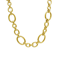 Isla Overly Oval Link Everyday Chain Necklace