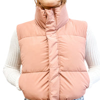 The Kayla Blush Vest