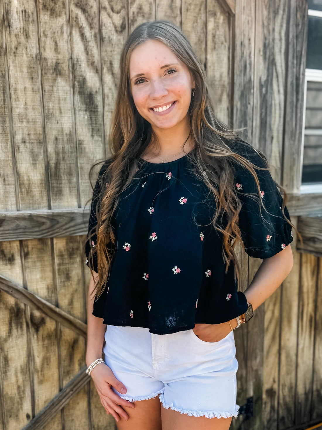 The Sarah Black Top