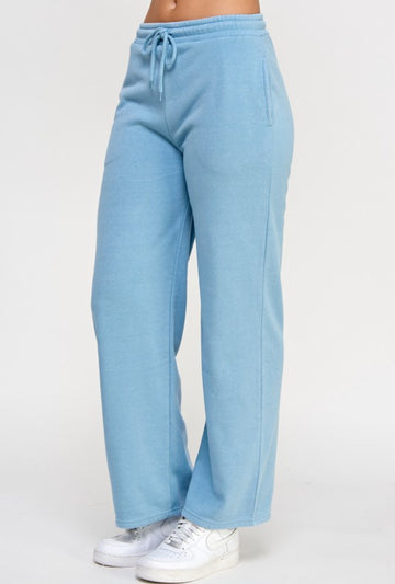 The Catie Lt Blue Straight Jogger