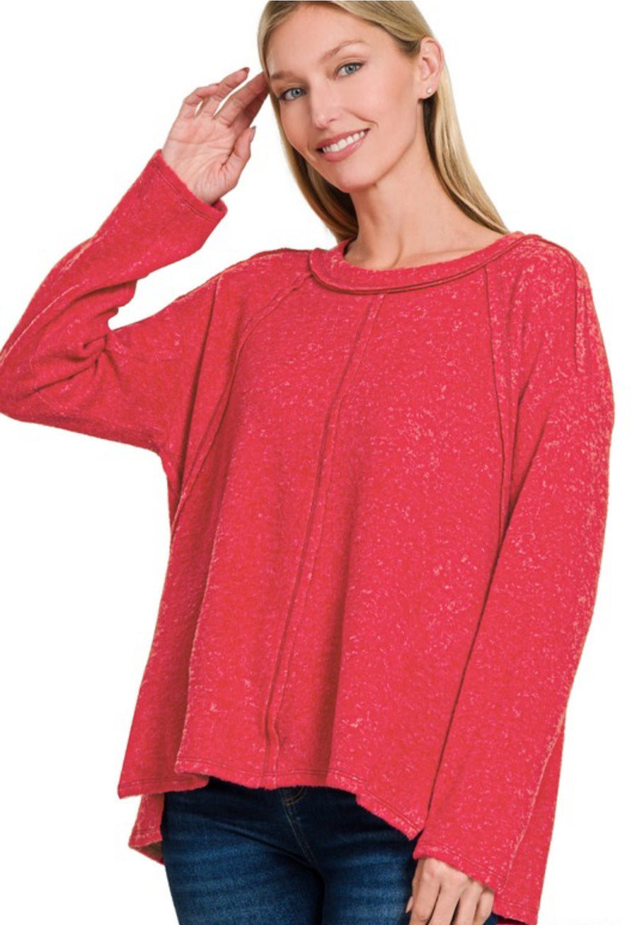 The Carmen Red Top