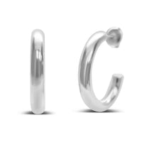 Isla Weightless 25mm Hoop Earrings