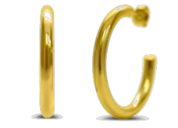 ISLA Hoop 35mm Earrings