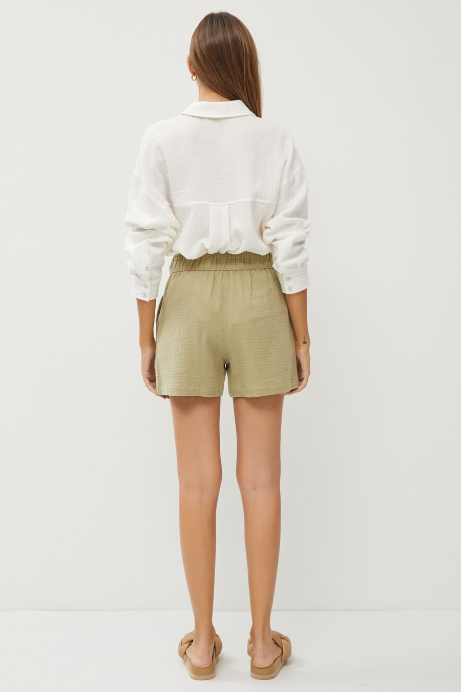 The Ellie Cotton Gauze Shorts
