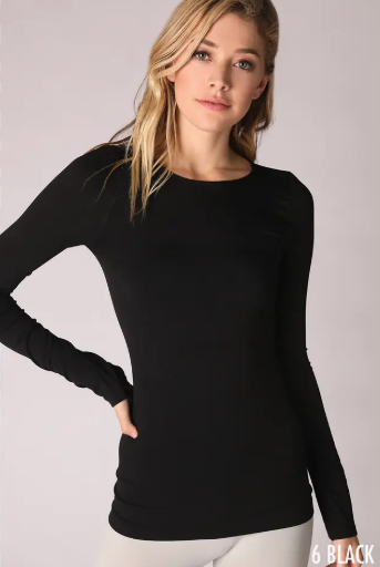 Long Sleeve Crew Neck - 3 colors