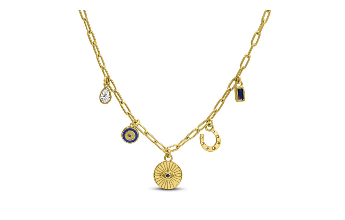 Protect Your Vibe. Charm Necklace