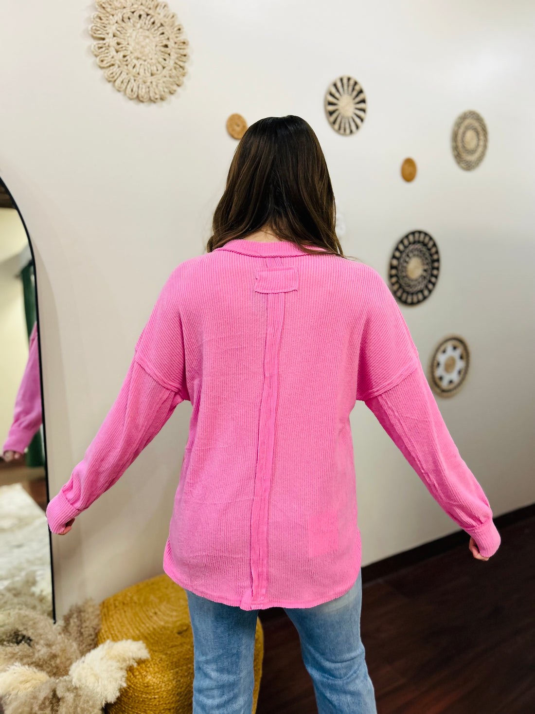 The Haley Candy Pink Sweater