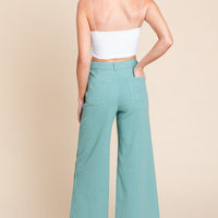 The Lenny Sage Wide Leg Pants