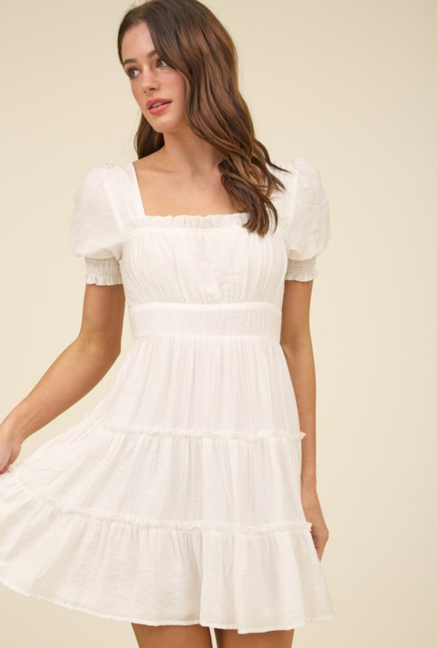 The Raeha White Dress