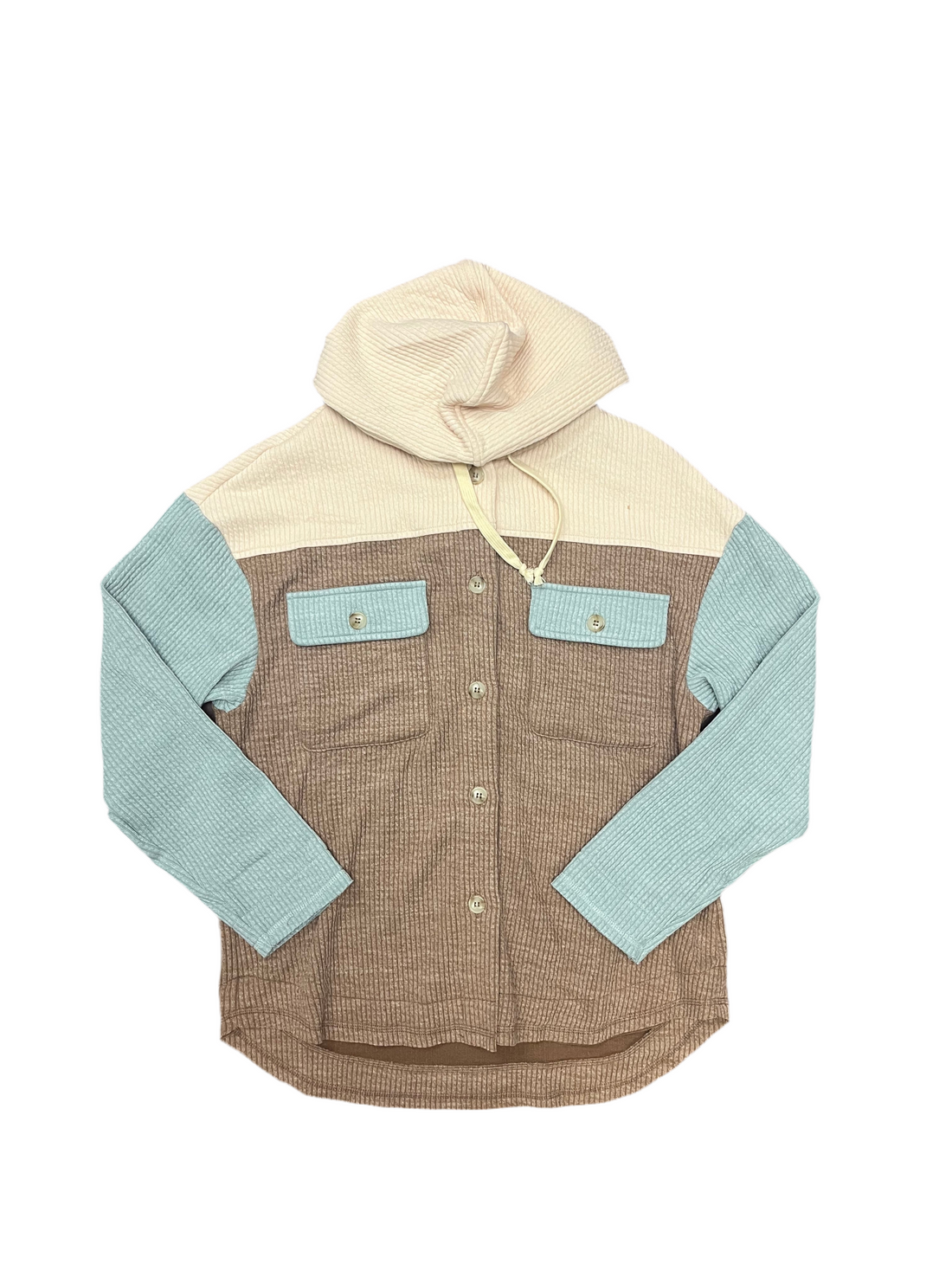 The Cass Hooded Colorblock Jacket