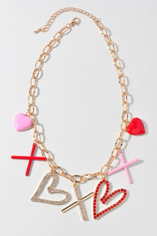 Valentine Charm Necklace