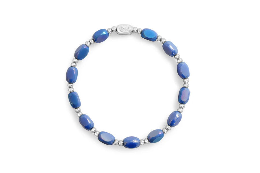 Isla Periwinkle Water Stretchy Bracelet