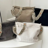 Corduroy Tote Bag