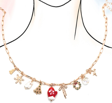 Christmas Charm Necklace